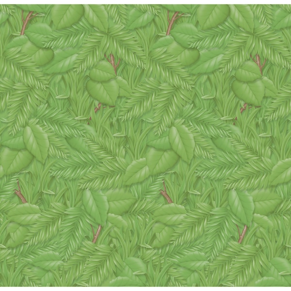 Fadeless Bulletin Board Art Paper, Tropical Foliage, 48" x 50ft, 1 Roll